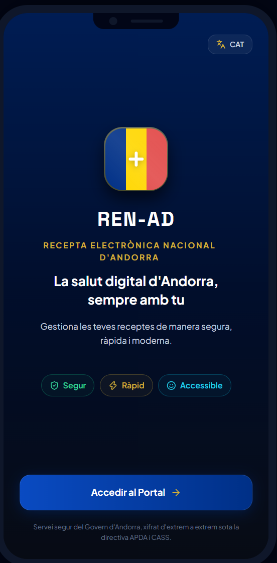 Bienvenida y acceso al portal